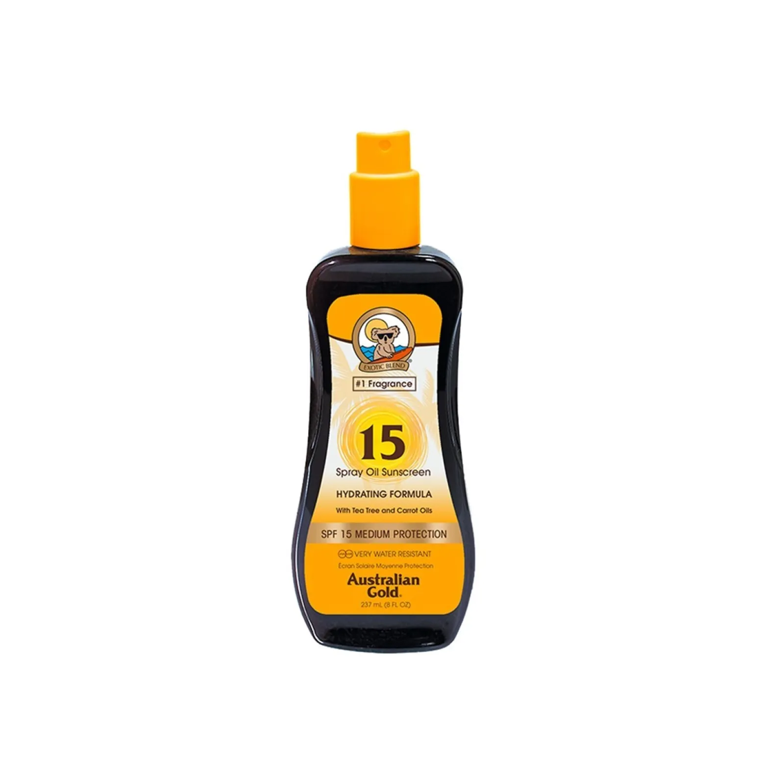 Australian Gold Spray Oil Sunscreen Hydrating Formula SPF15 237ml (8.01floz)