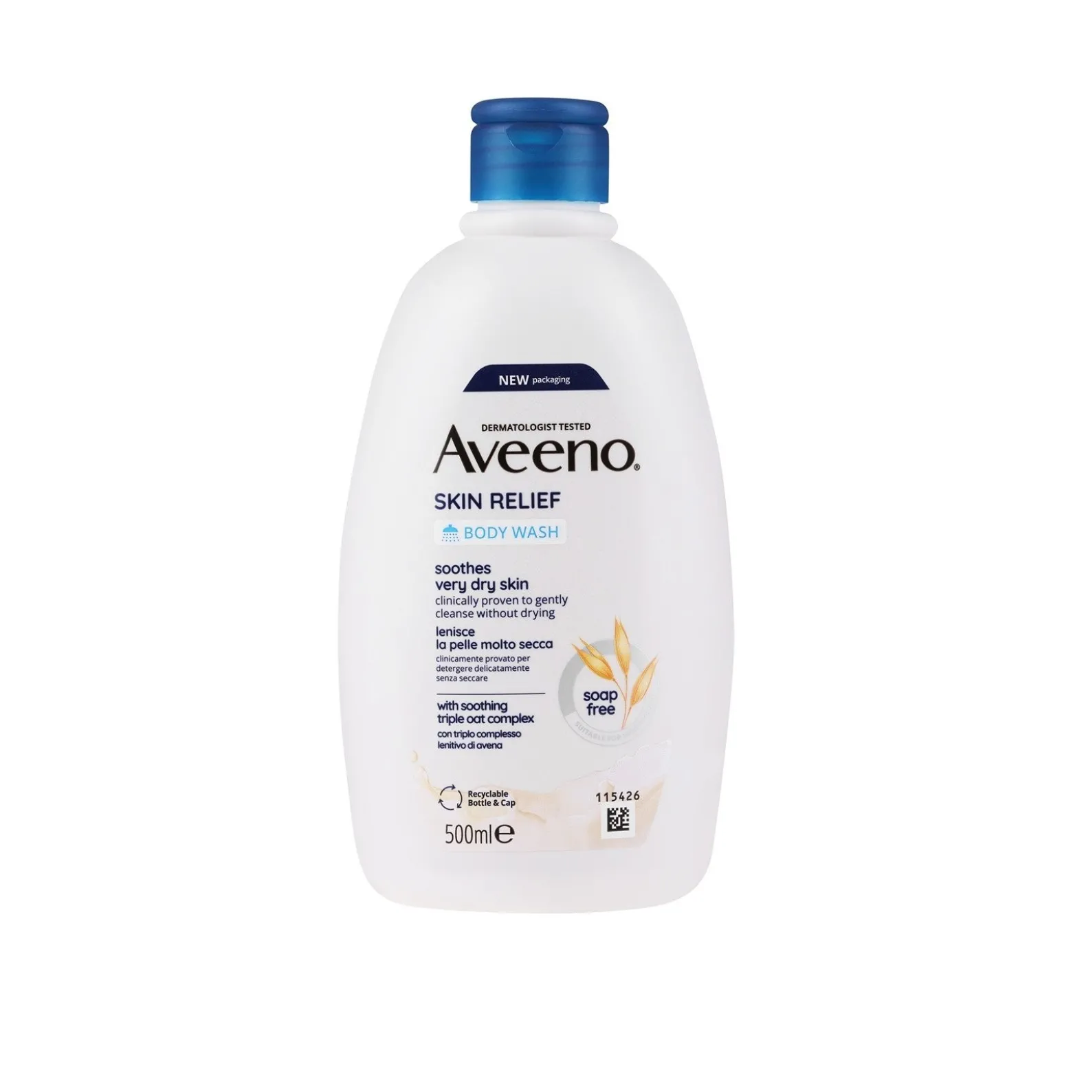 Aveeno Skin Relief Moisturizing Body Wash 500ml (16.91floz)