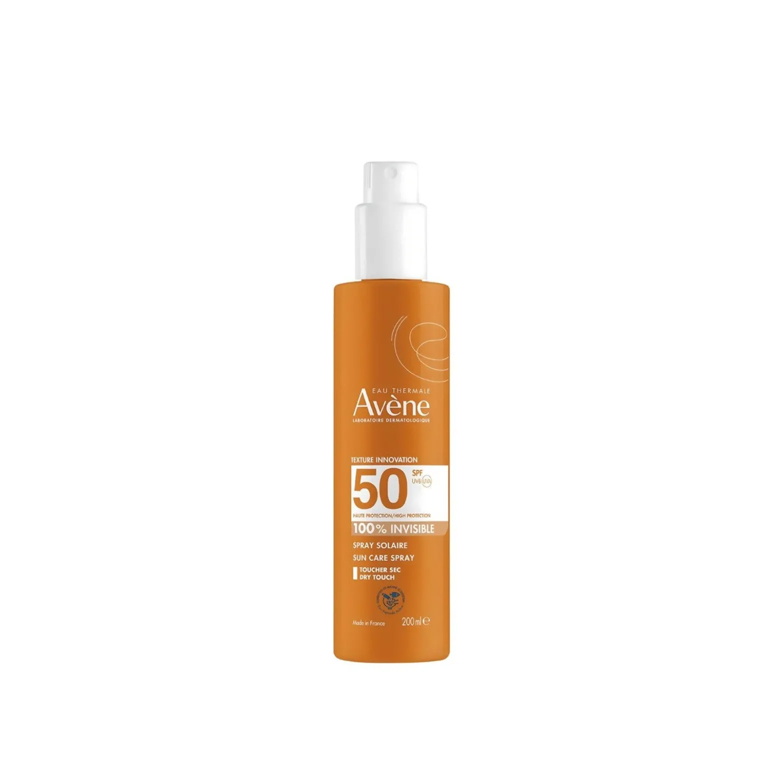 Avène 100% Invisible Sun Care Spray SPF50 Sunscreen 200ml (6.76floz)