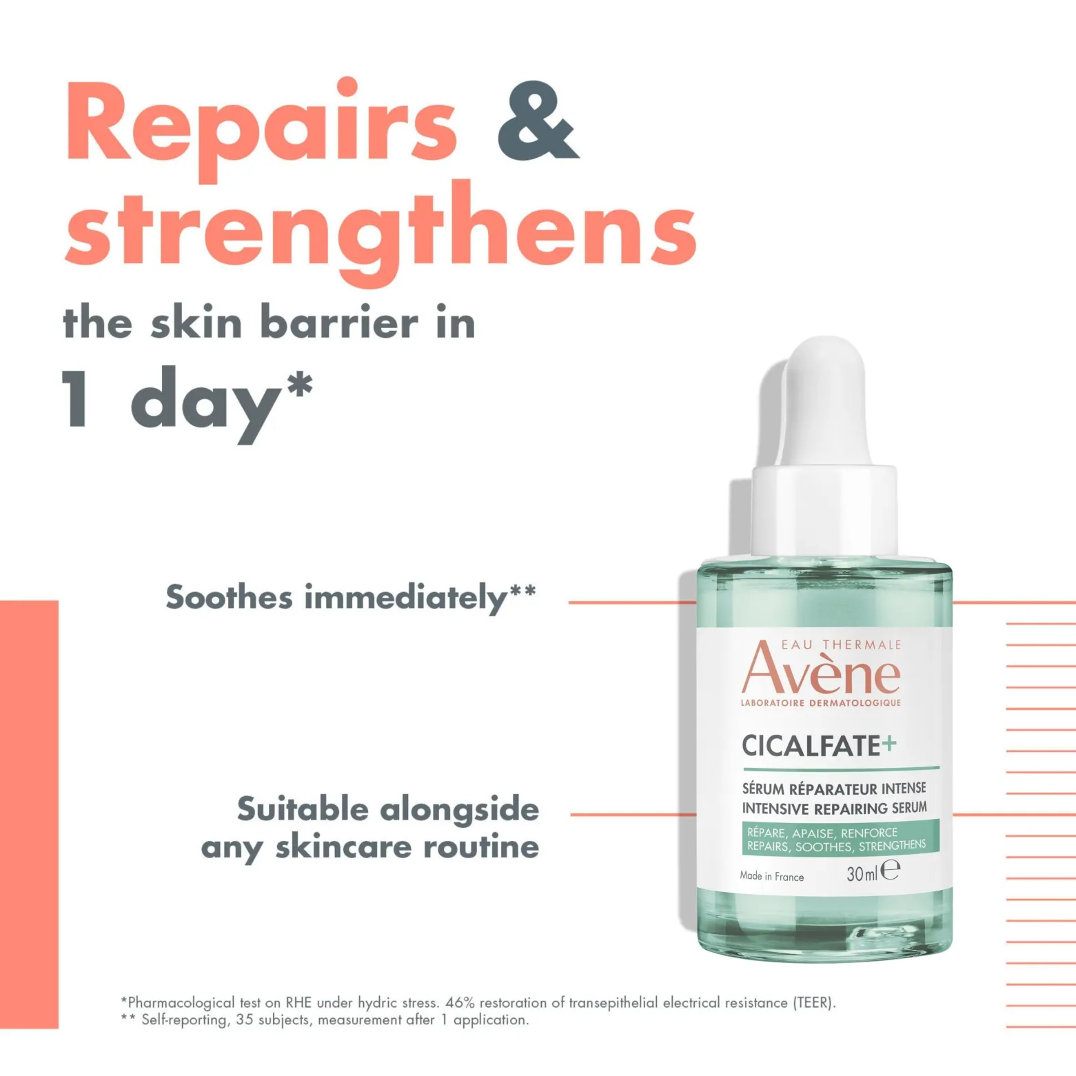 Avène Cicalfate+ Intensive Repairing Serum 30ml (1.01floz)