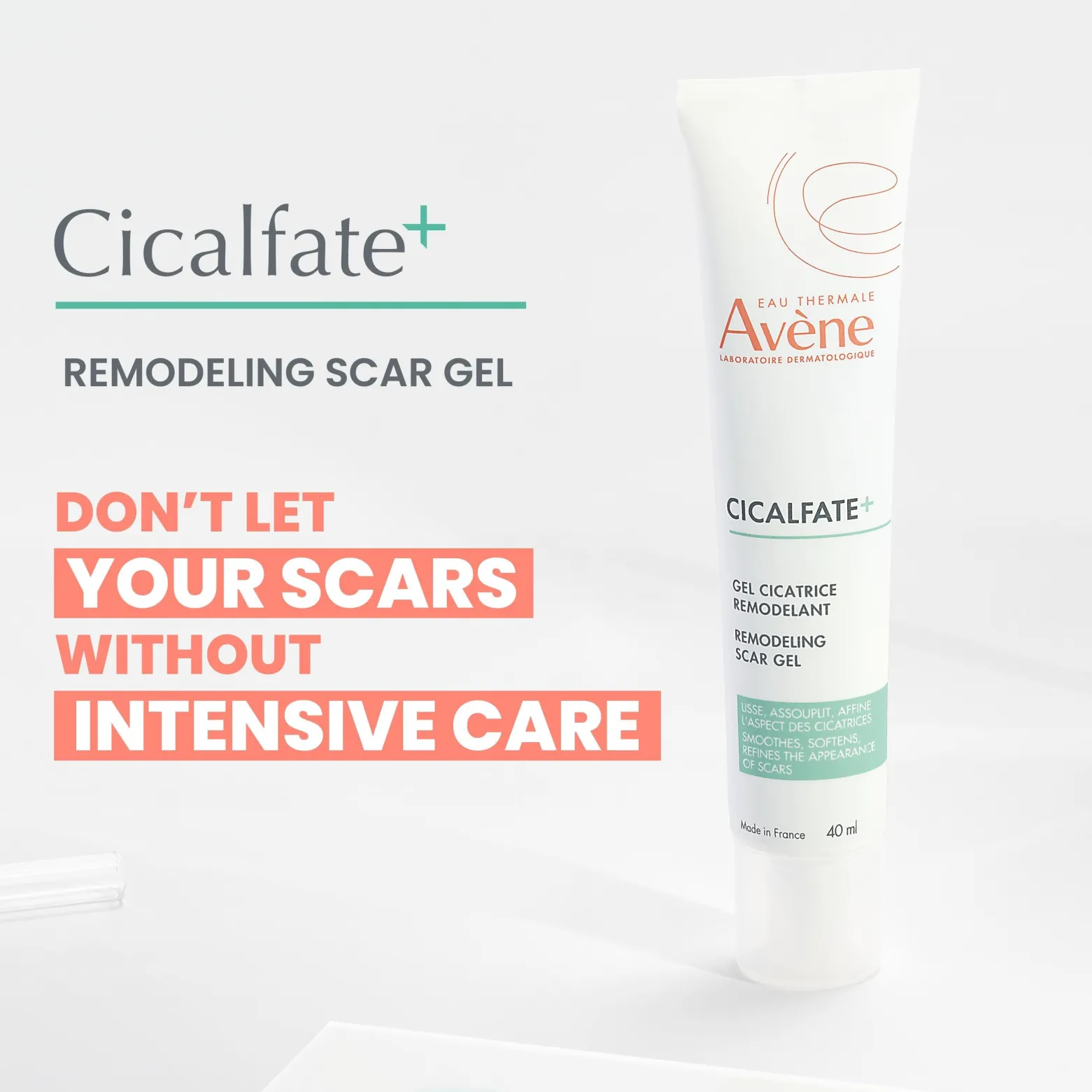 Avène Cicalfate+ Remodeling Scar Gel 40ml (1.3floz)