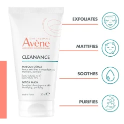 Avène Cleanance Detox Mask 50ml (1.69floz)
