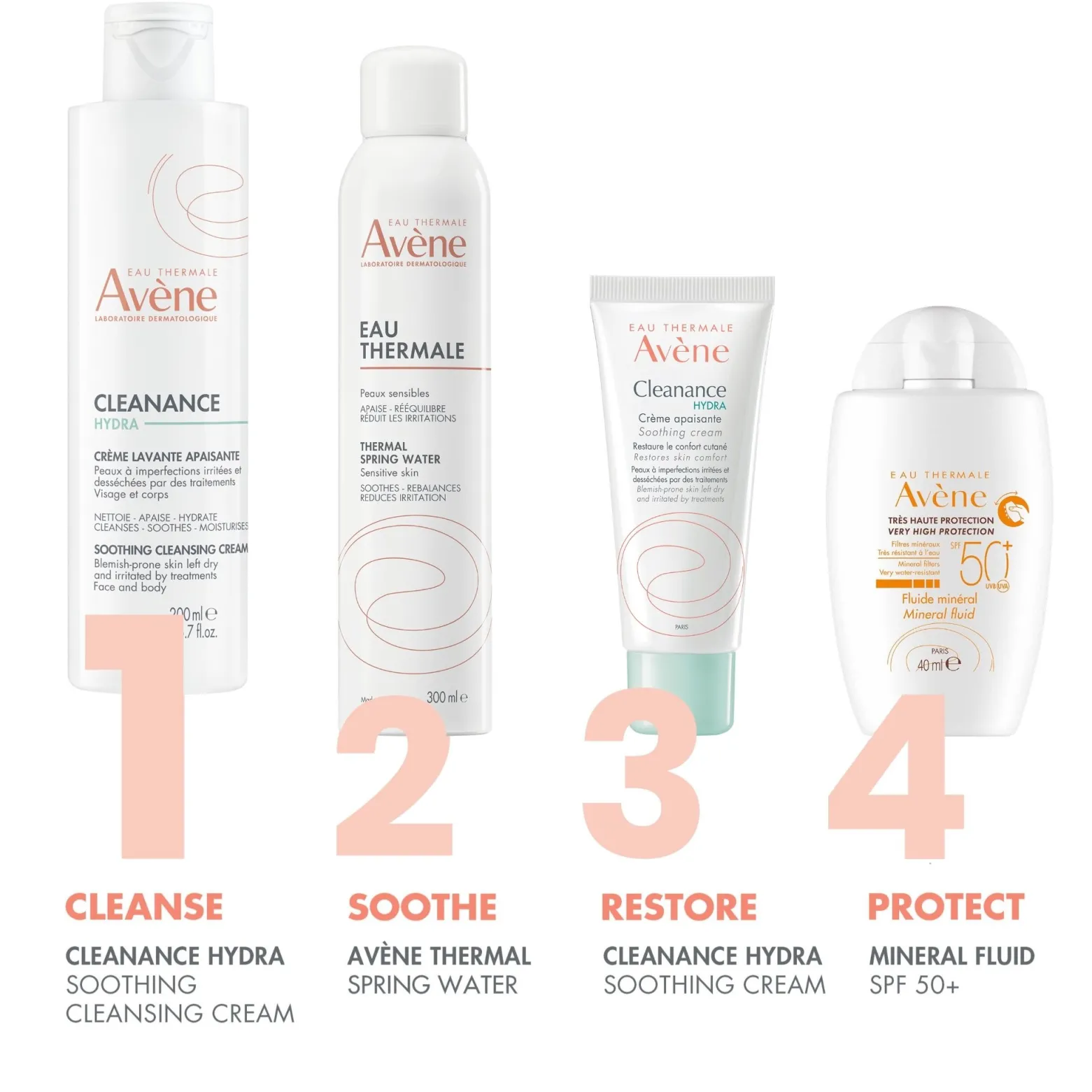 Avène Cleanance Hydra Soothing Cream 40ml (1.35floz)