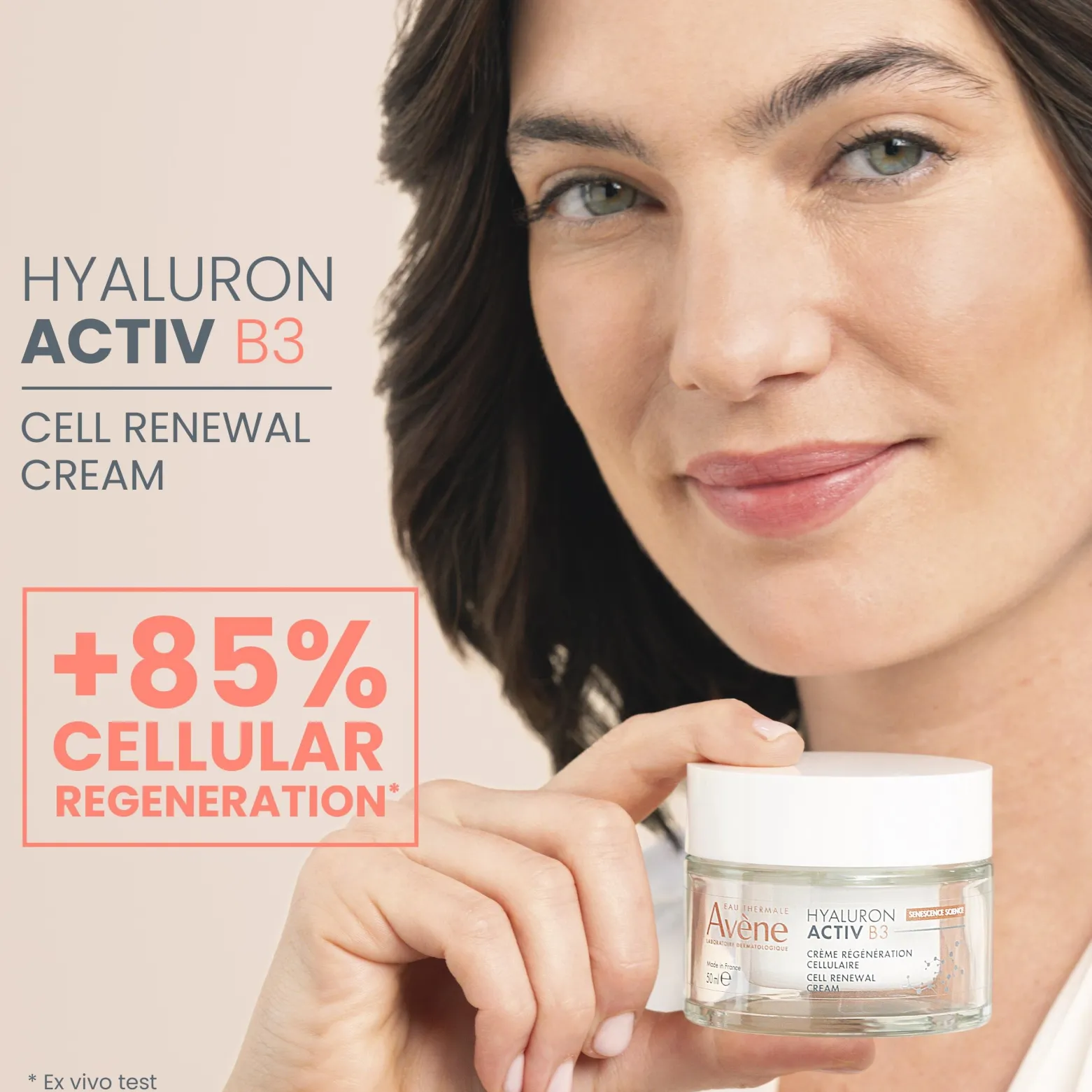 Avène Hyaluron Activ B3 Cell Renewal Cream 50ml (1.6floz)