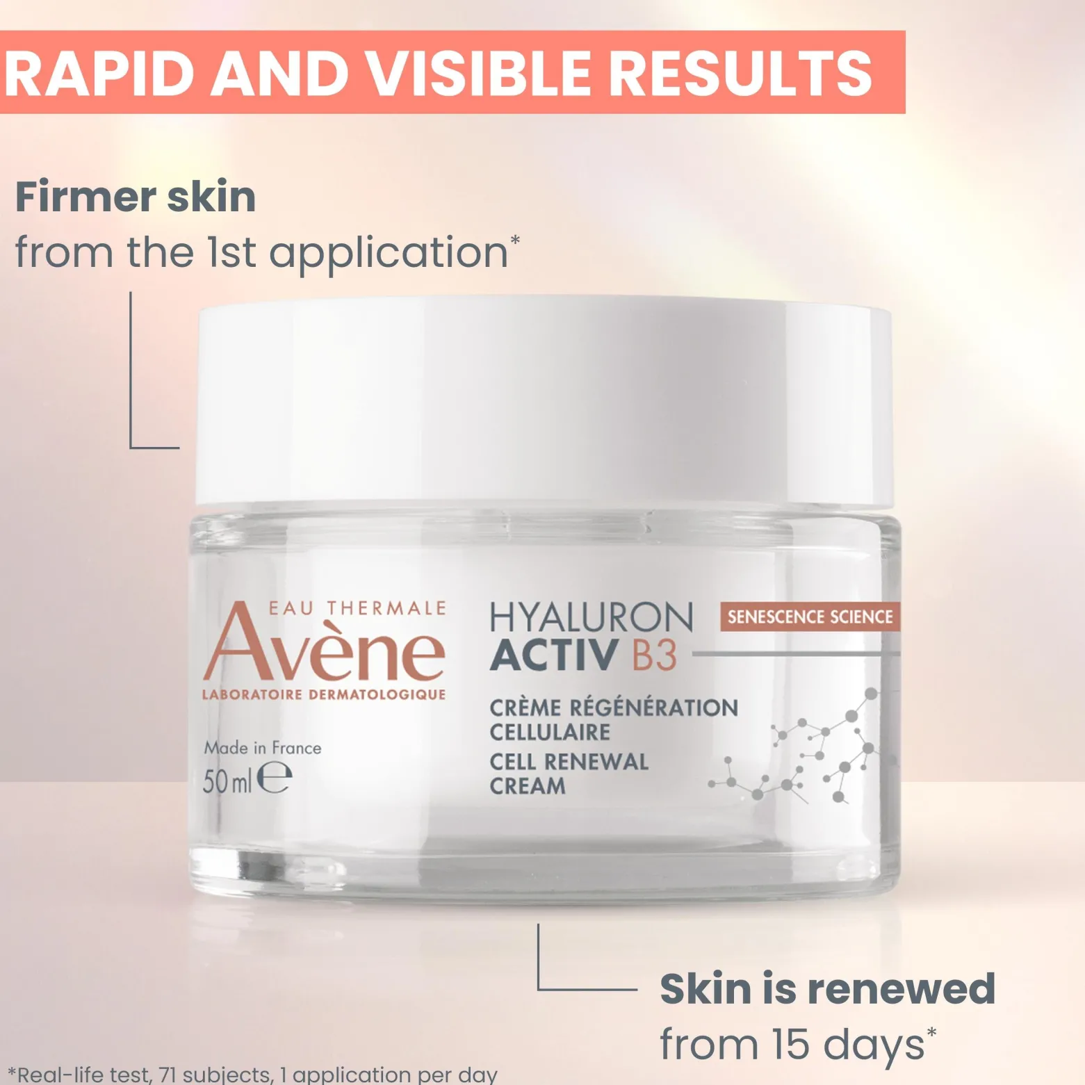 Avène Hyaluron Activ B3 Cell Renewal Cream 50ml (1.6floz)