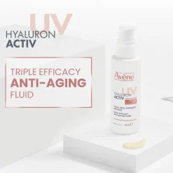 Avène Hyaluron Activ UV Triple Efficacy Anti-Aging Fluid SPF50 40ml (1.35floz)