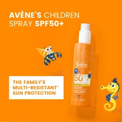 Avène Sun Very High Protection Resistant Sunscreen Spray for Children SPF50+ 200ml (6.76floz)