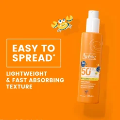Avène Sun Very High Protection Resistant Sunscreen Spray for Children SPF50+ 200ml (6.76floz)