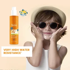 Avène Sun Very High Protection Resistant Sunscreen Spray for Children SPF50+ 200ml (6.76floz)