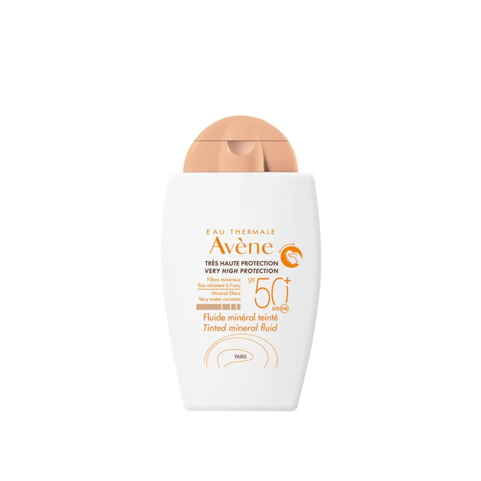 Avène Sun Very High Protection Mineral Tinted Fluid SPF50+ 40ml (1.35floz)
