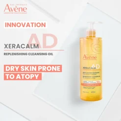 Avène XeraCalm A.D Replenishing Cleansing Oil 1L (33.8floz)
