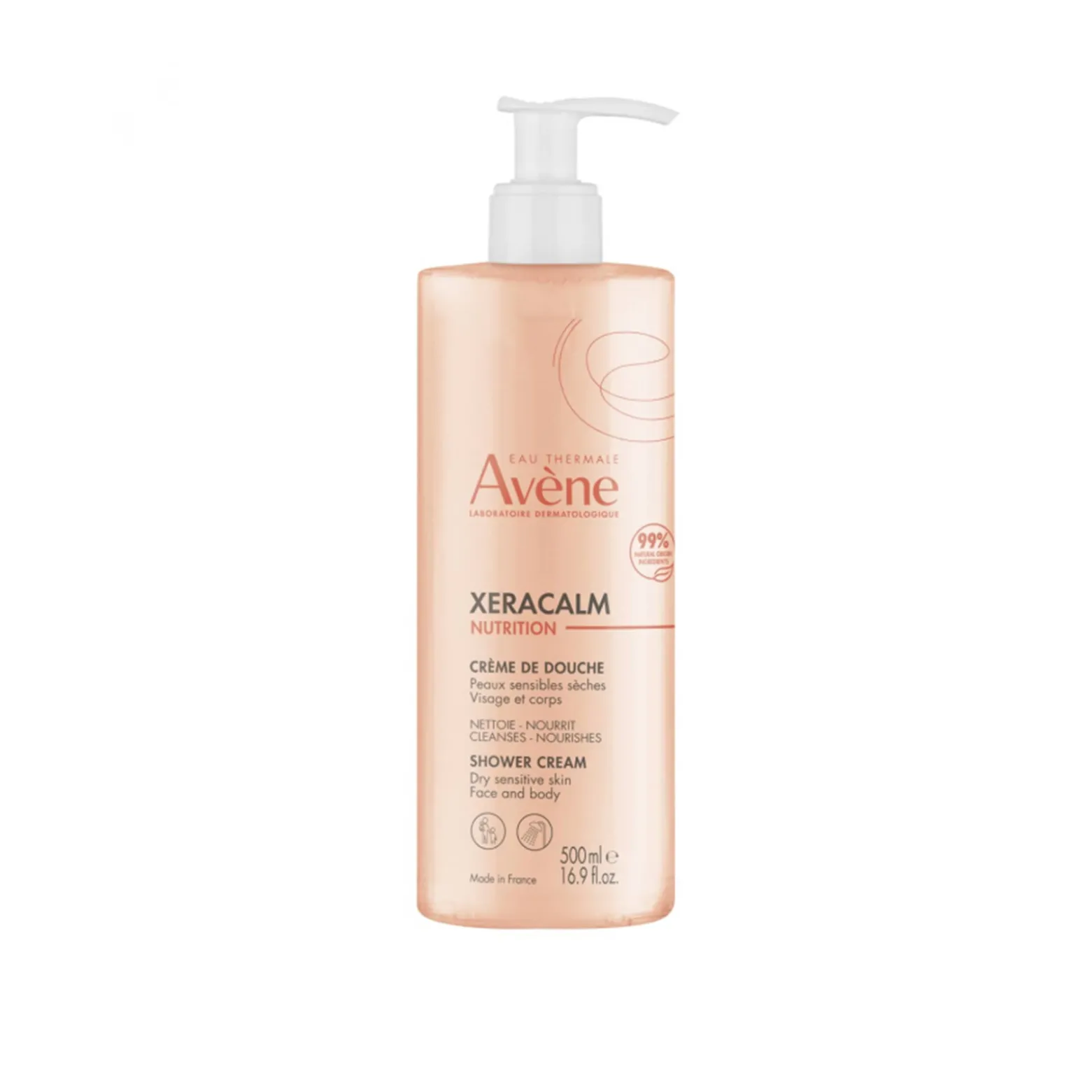 Avène XeraCalm Nutrition Shower Cream 500ml (16.9floz)