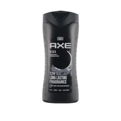 Axe Black 12h Long Lasting Fragrance 3-In-1 Body Wash 400ml (13.5floz)