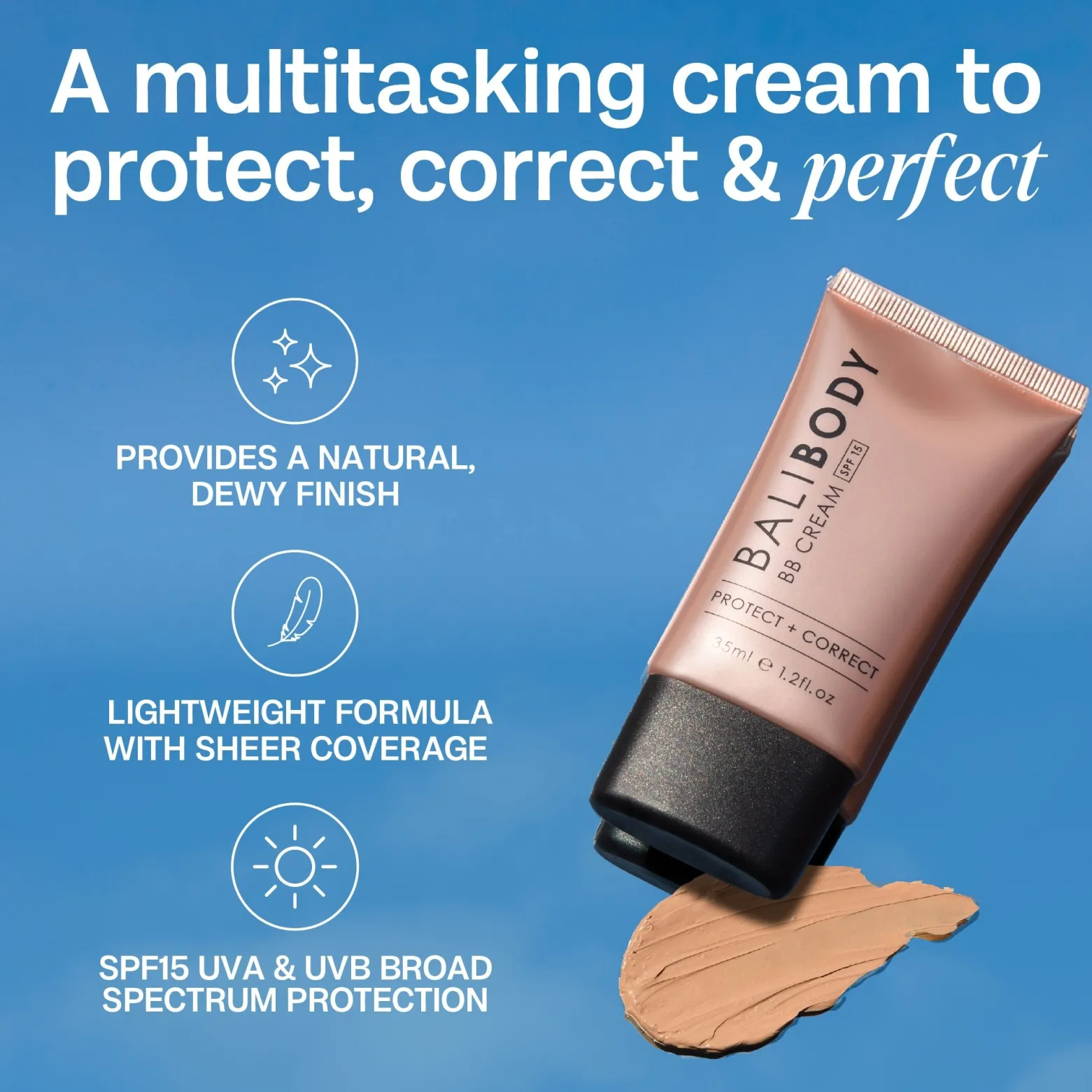 Bali Body BB Cream Tan SPF15 35ml (1.2floz)