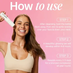 Bali Body Face Tan Mist Dark 100ml (3.4floz)