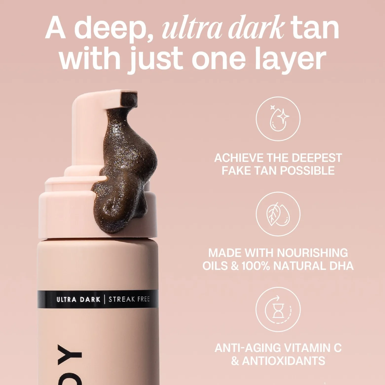 Bali Body Ultra Dark Self Tanning Mousse 200ml (6.7floz)