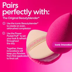 beautyblender Power Pocket Puff Dual Sided Powder Puff