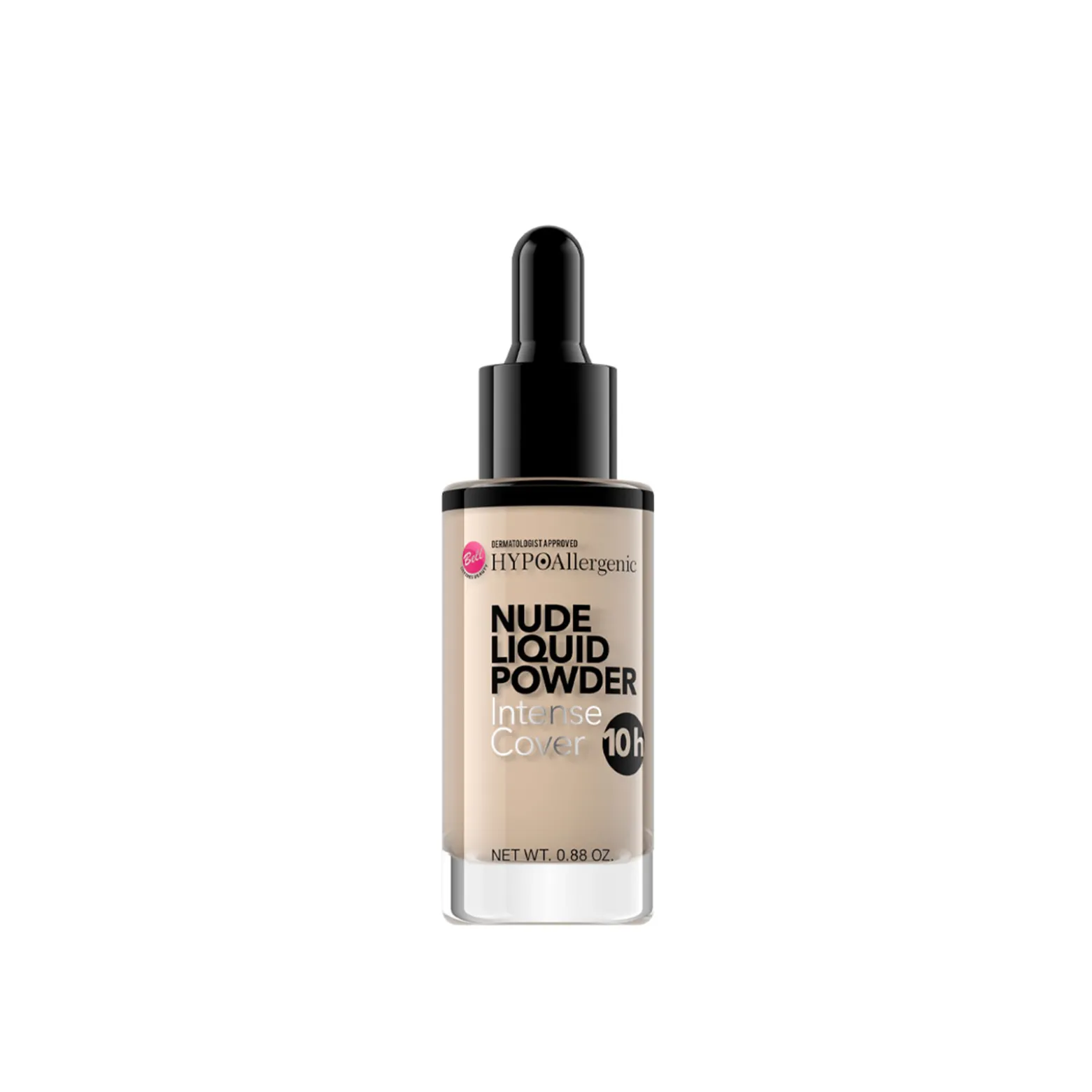 Bell HYPOAllergenic Nude Liquid Powder Intense Cover 10h 03 Natural 25g (0.88oz)