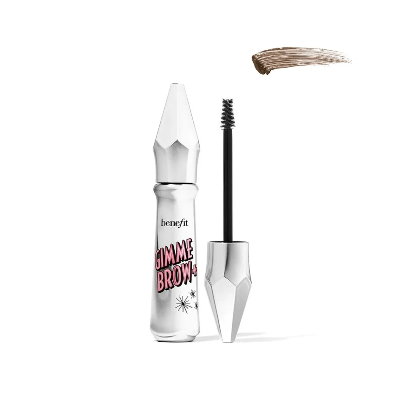 benefit Gimme Brow+ Brow-Volumizing Fiber Gel 4.5 Neutral Deep Brown 3g (0.1oz)