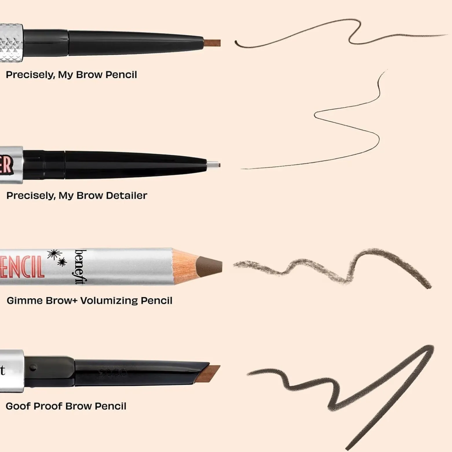 benefit Precisely, My Brow Pencil Ultra-Fine Brow Defining Pencil 3.5 Neutral Medium Brown 0.08g (0.002oz)