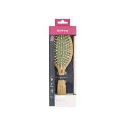 Beter Bamboo Cushion Brush Wooden Round-Tip Bristles