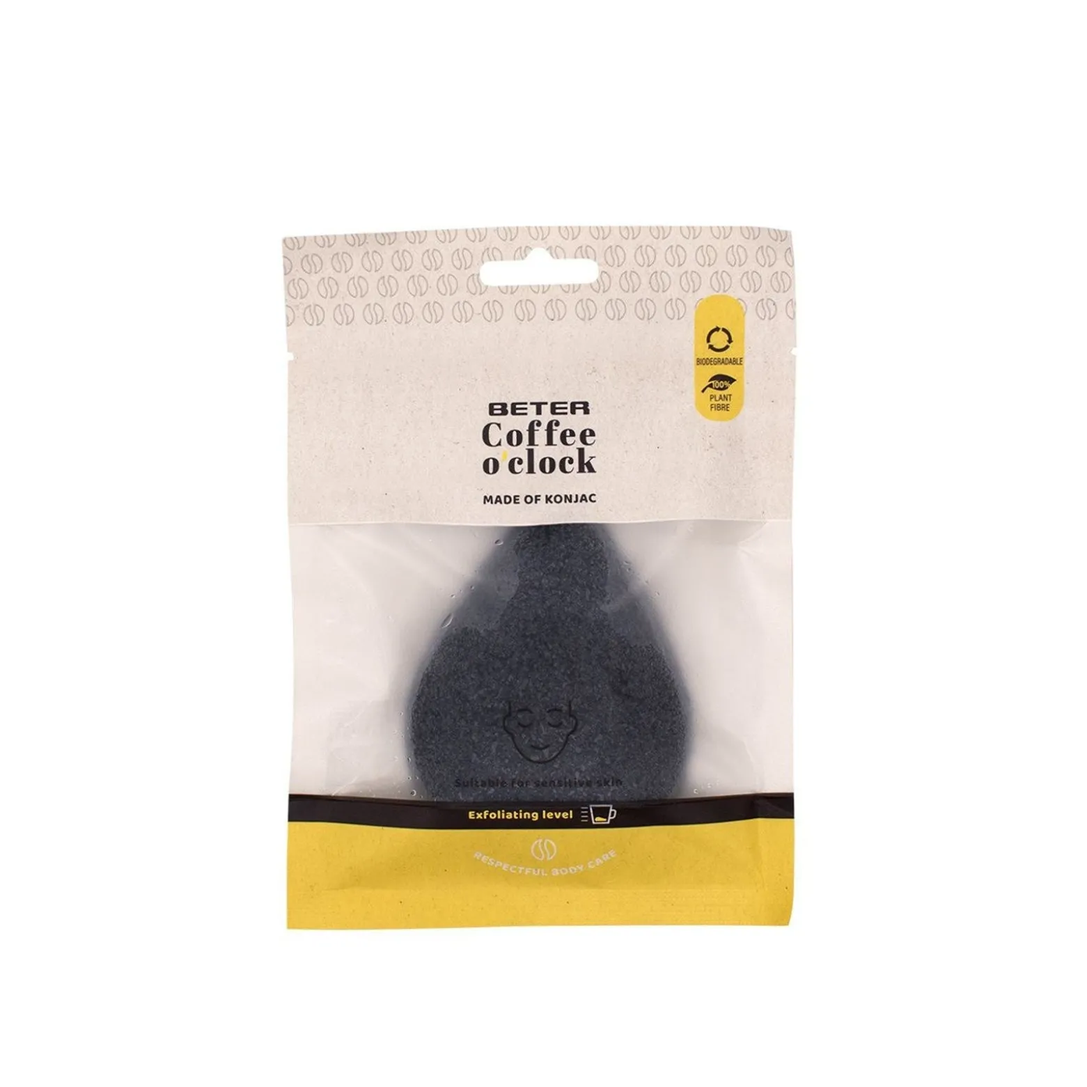 Beter Coffee O’clock Konjac Facial Cleansing Sponge