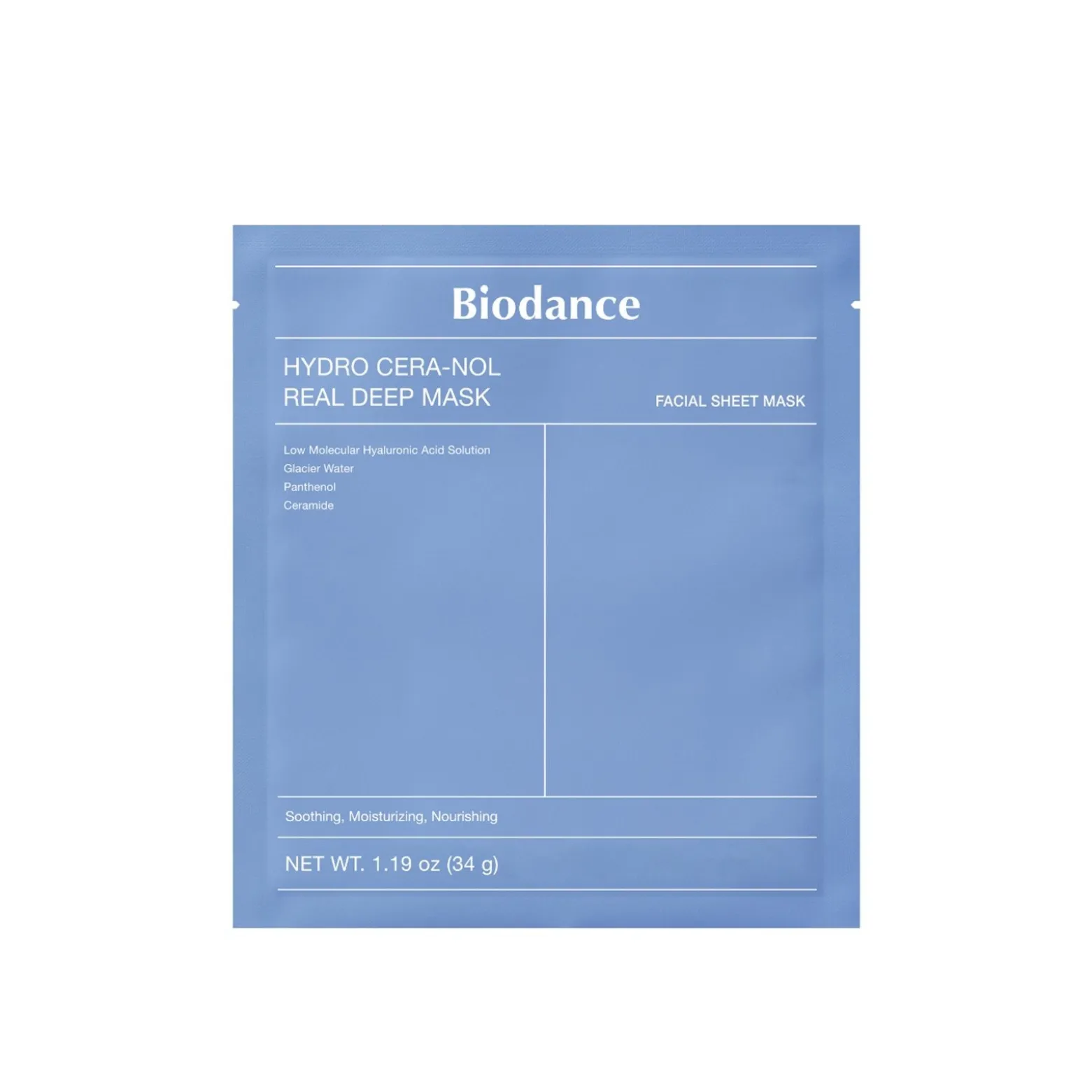 Biodance Hydro Cera-Nol Real Deep Mask x1 (1.19oz)