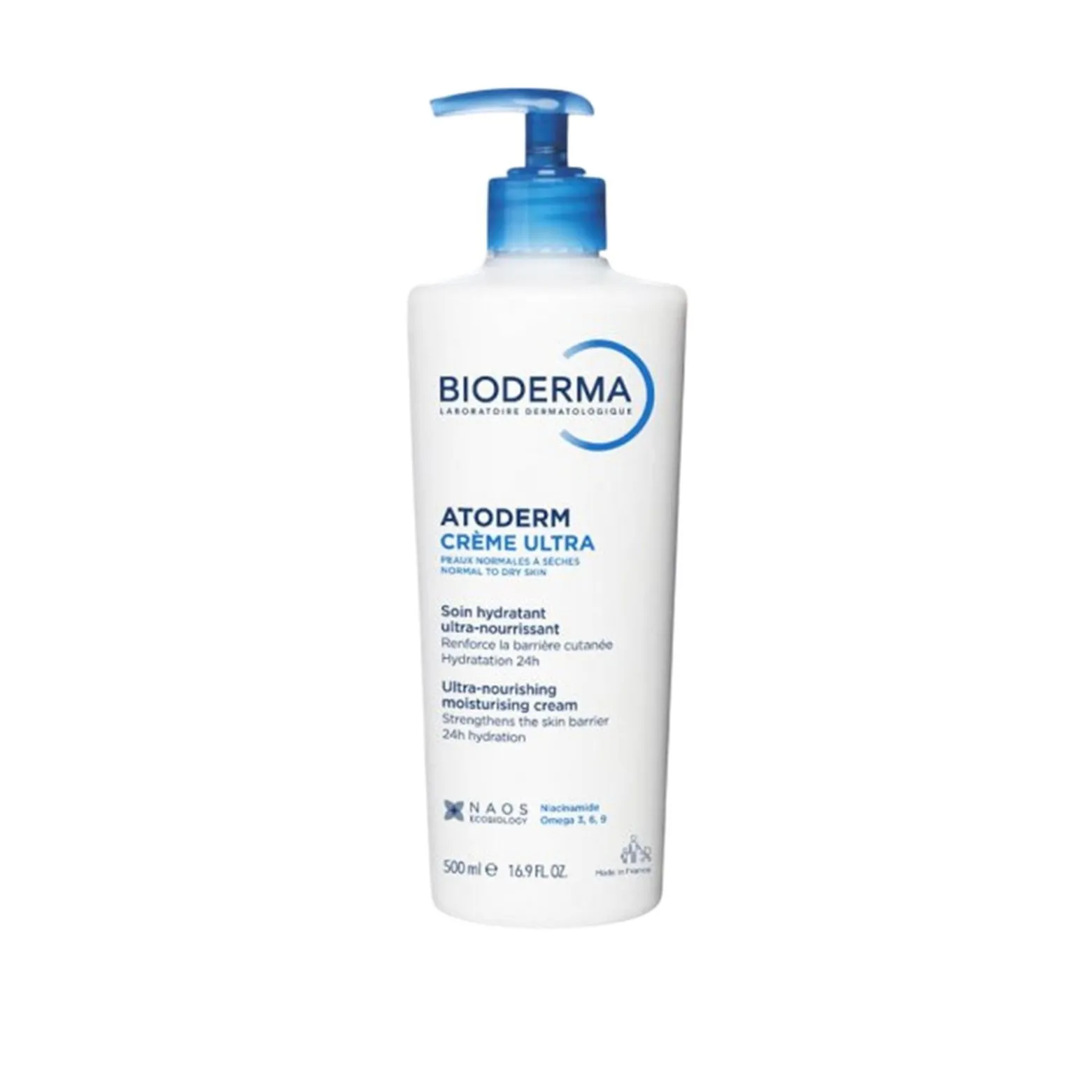 Bioderma Atoderm Crème Ultra-Nourishing Moisturizing Cream 500ml (16.9floz)