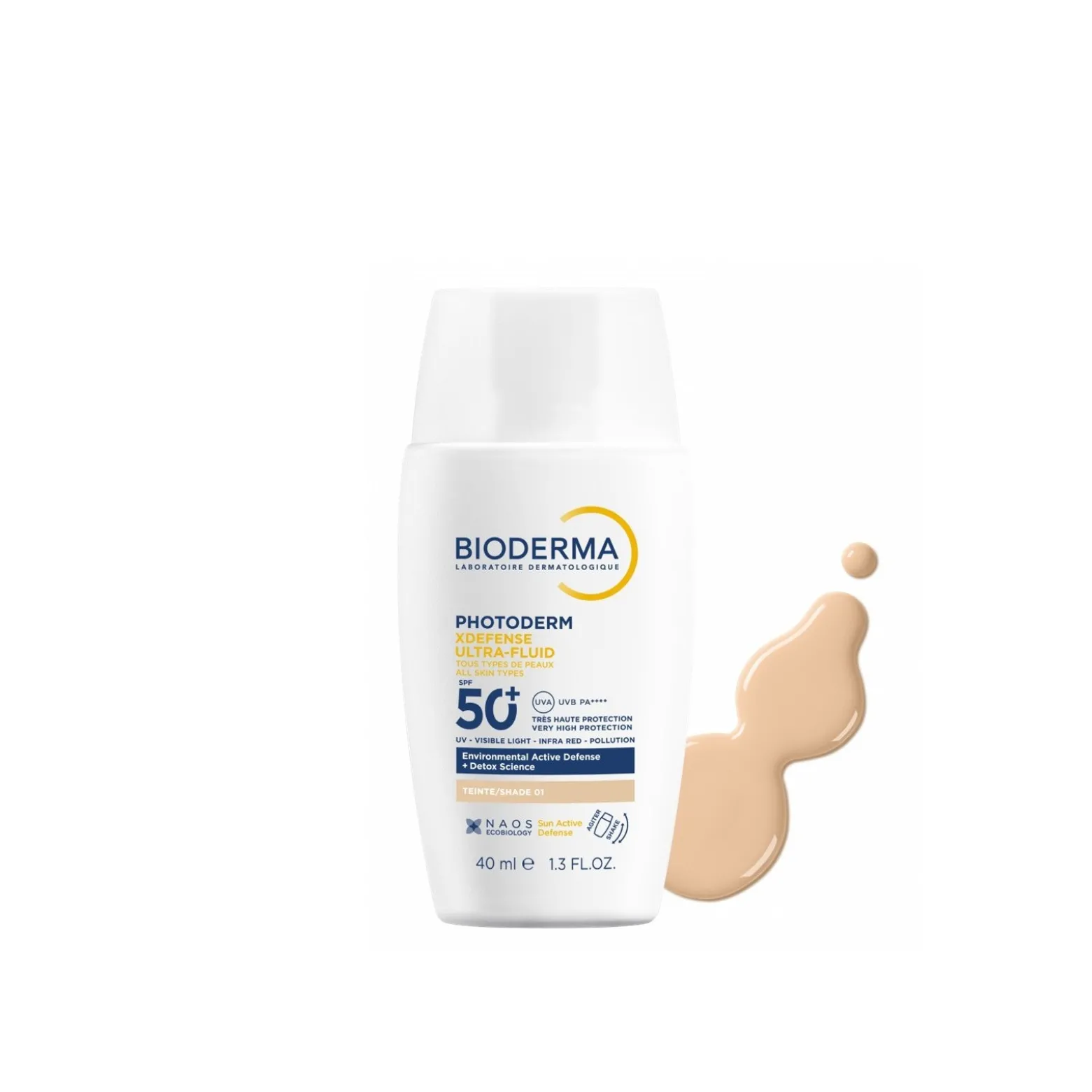 Bioderma Photoderm X-Defense Ultra-Fluid SPF50+ 01 Very Light 40ml (1.3floz)