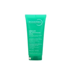 Bioderma Sébium Gel Moussant Actif Cleansing Active Foaming Gel 200ml (6.7floz)