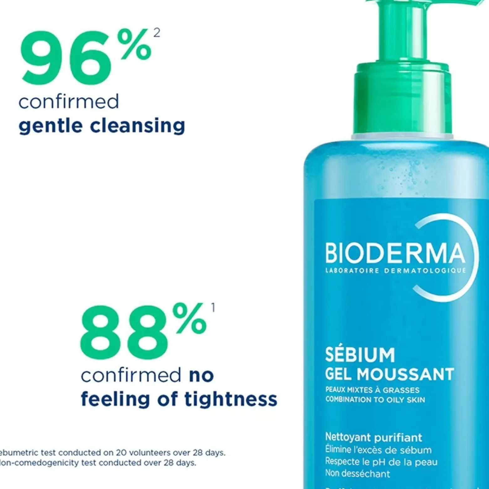 Bioderma Sébium Purifying Cleansing Foaming Gel Eco-Refill 400ml (13.5floz)