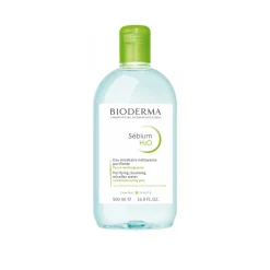 Bioderma Sebium H2O Purifying Cleansing Micellar Water 500ml (16.91floz)