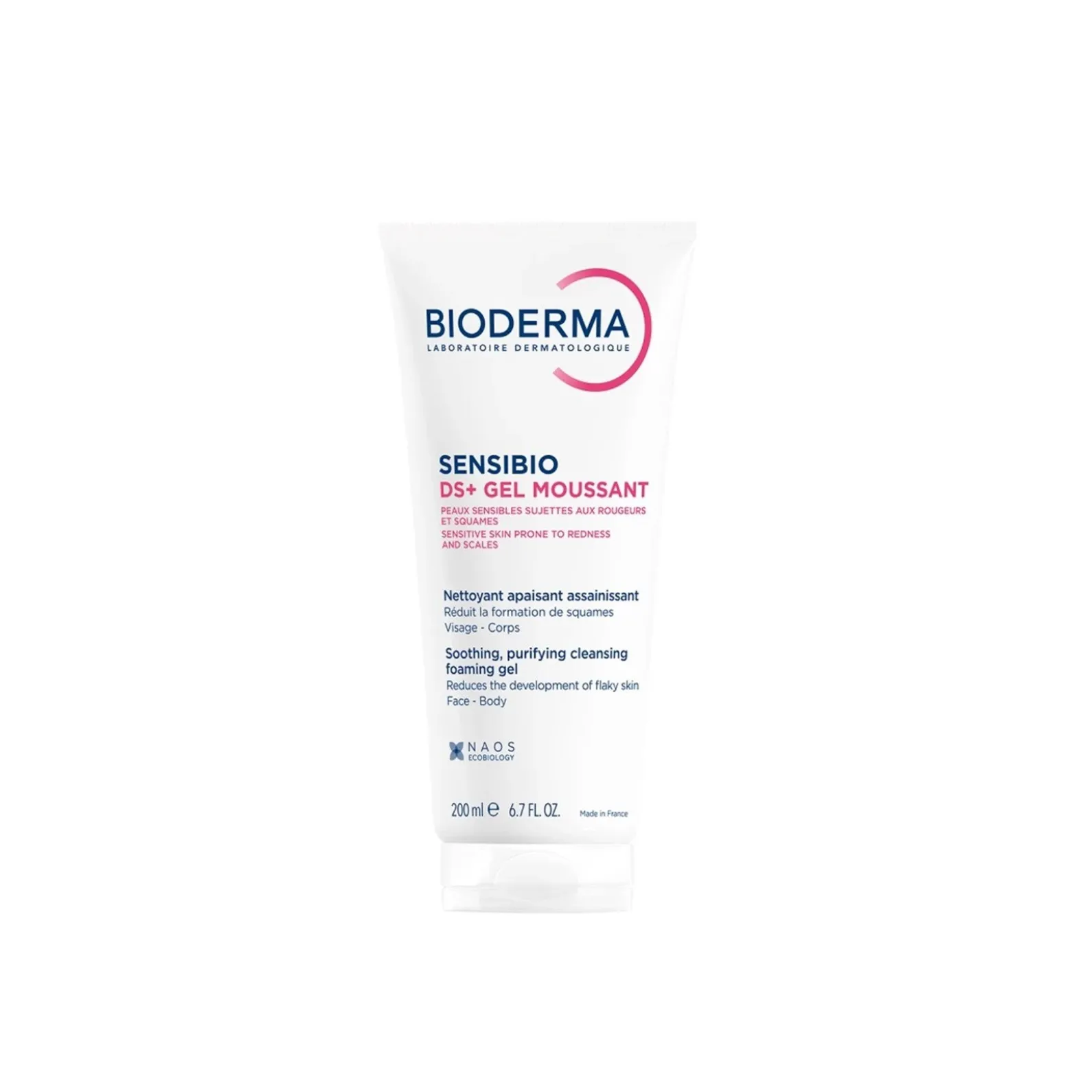 Bioderma Sensibio DS+ Soothing Purifying Cleansing Foaming Gel 200ml (6.76floz)