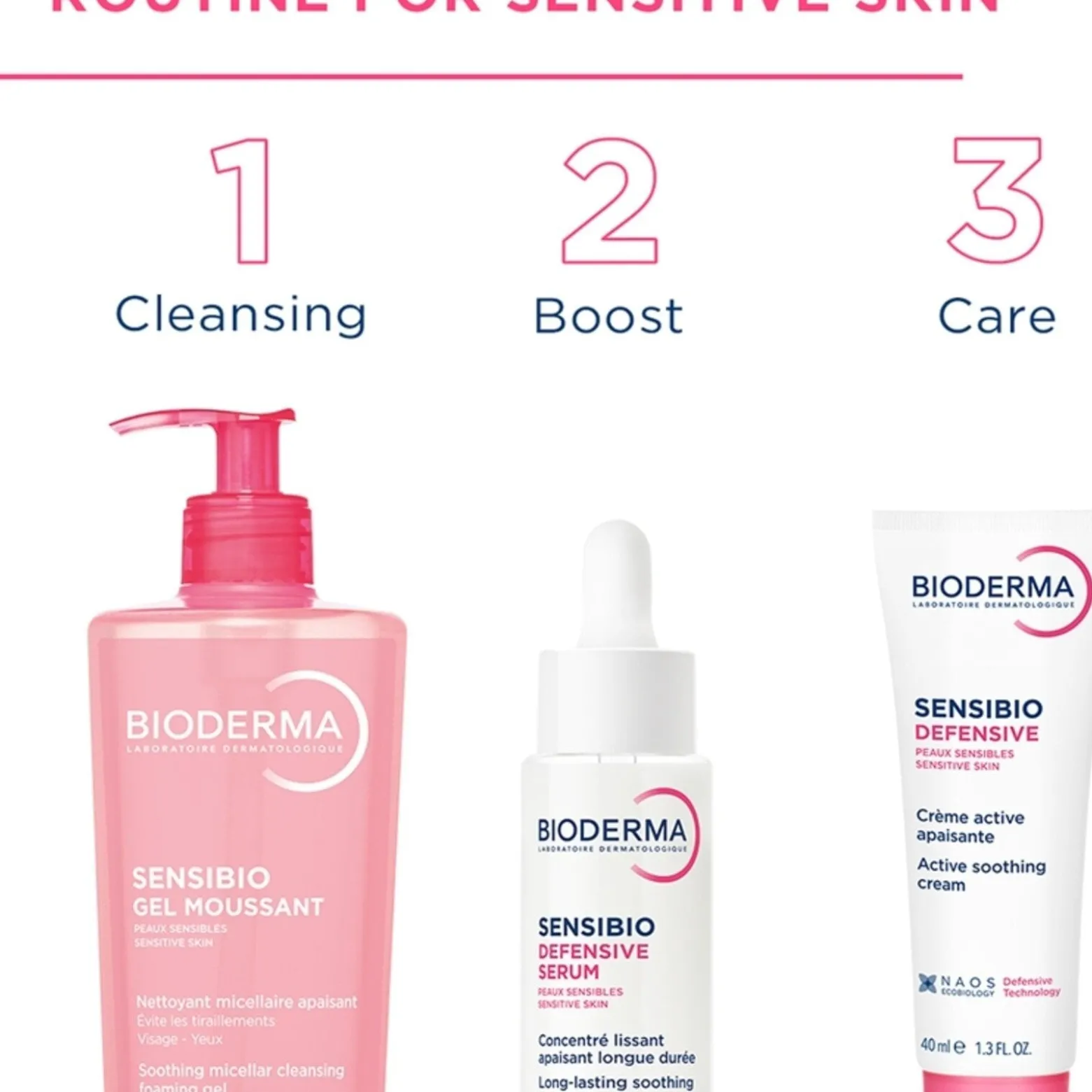 Bioderma Sensibio Soothing Micellar Cleansing Foaming Gel 500ml (16.91floz)