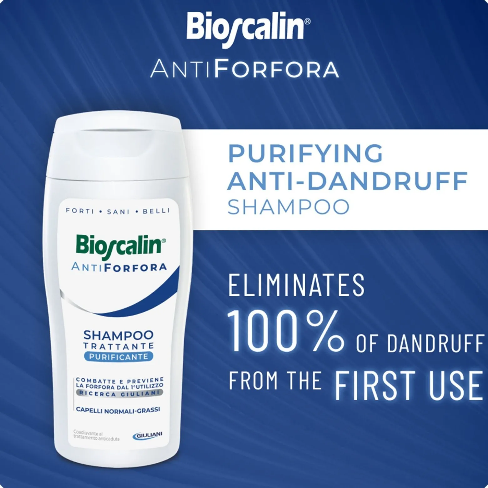 Bioscalin Anti-Dandruff Purifying Treatment Shampoo 200ml (6.76floz)