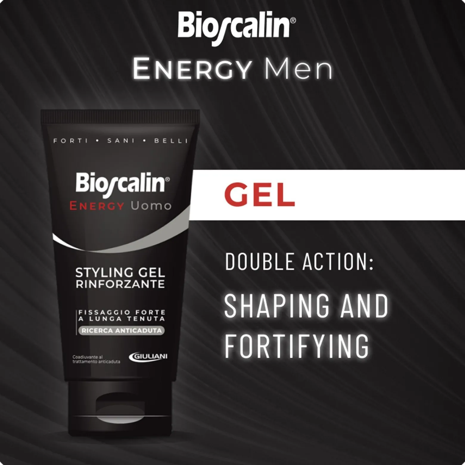 Bioscalin Energy Uomo Fortifying Styling Gel 150ml (5.07floz)
