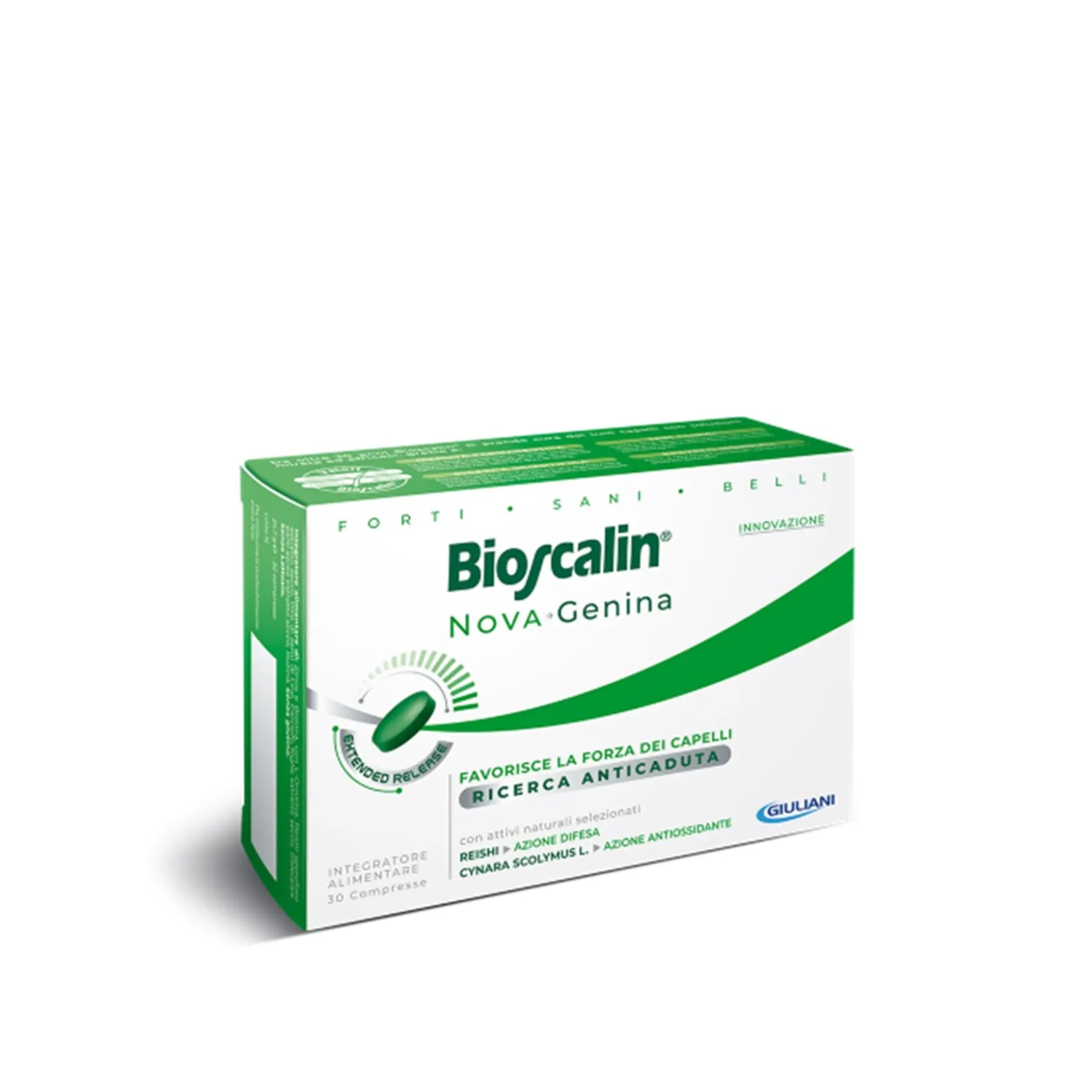 Bioscalin Nova Genina Hair Strengthening Tablets Hair Loss x30