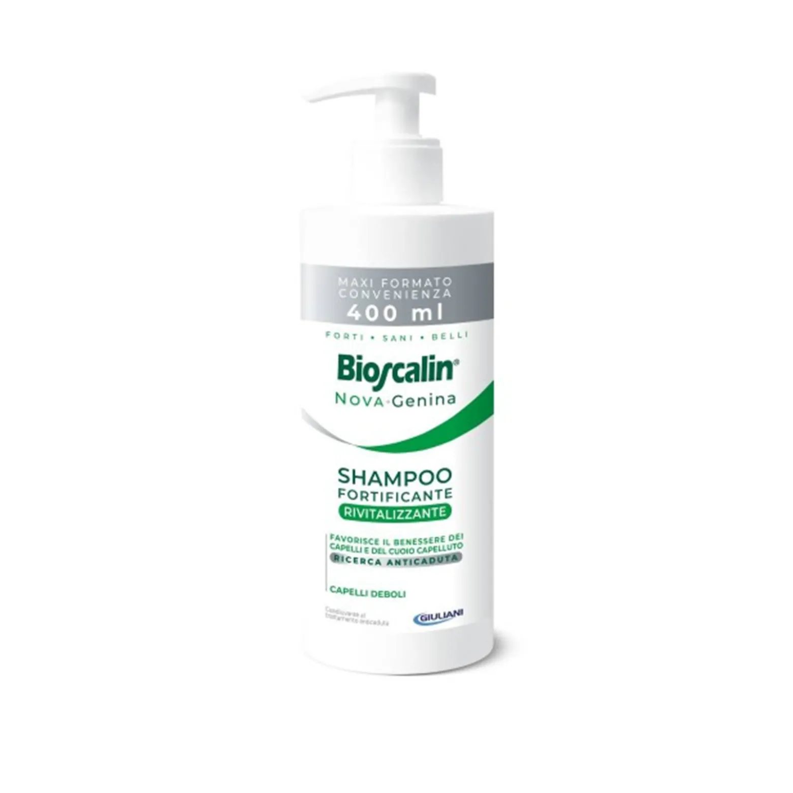 Bioscalin Nova Genina Revitalizing Fortifying Shampoo 400ml (13.52floz)