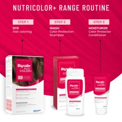 Bioscalin Nutri Color+ Permanent Hair Dye 6 Dark Blonde