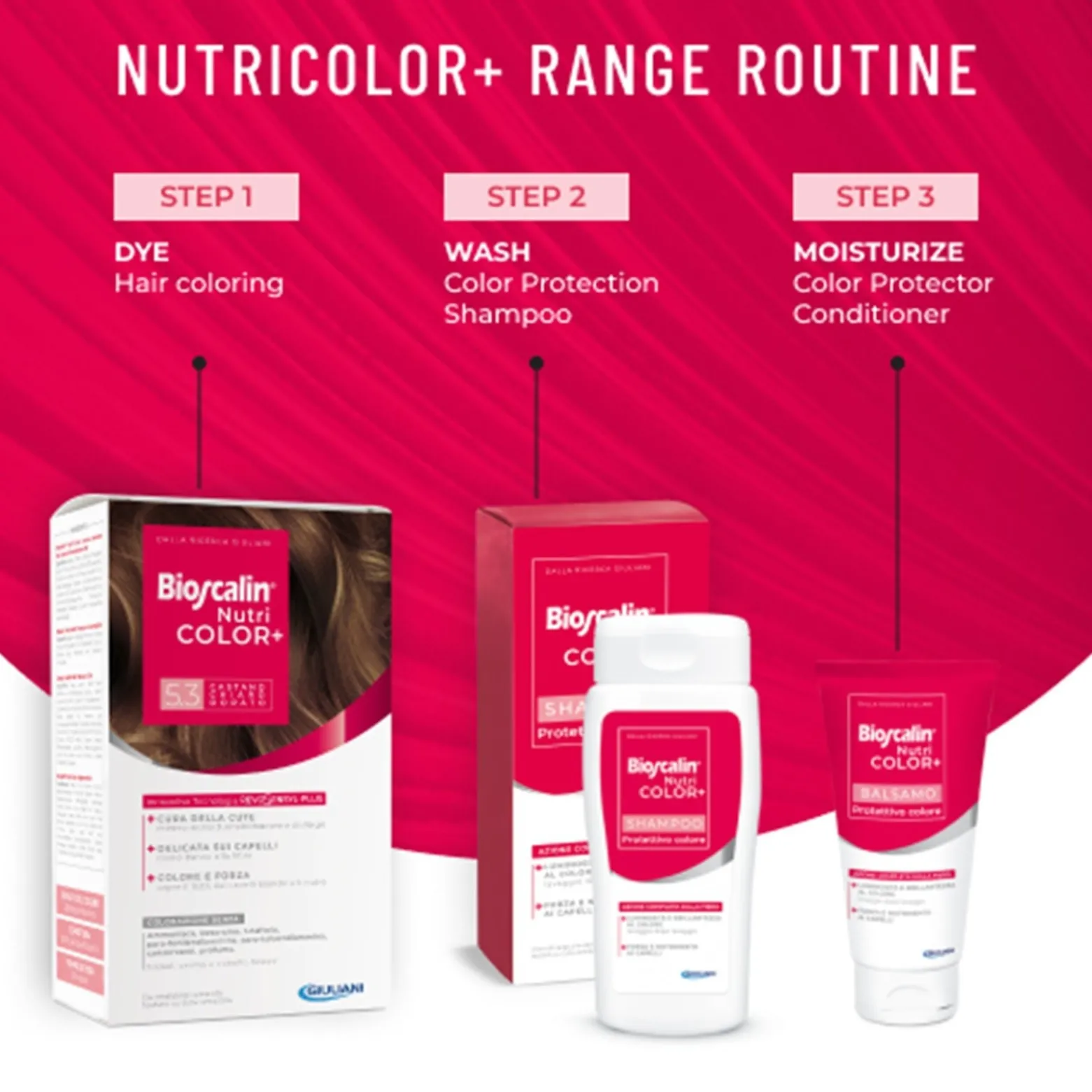 Bioscalin Nutri Color+ Permanent Hair Dye 6 Dark Blonde