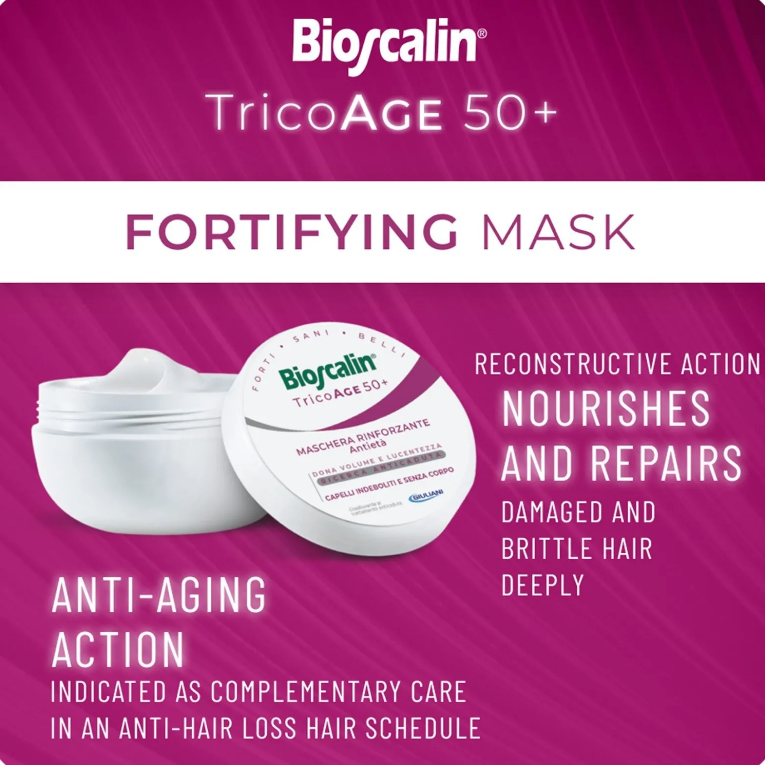 Bioscalin TricoAge 50+ Anti-Aging Fortifying Mask 200ml (6.76floz)
