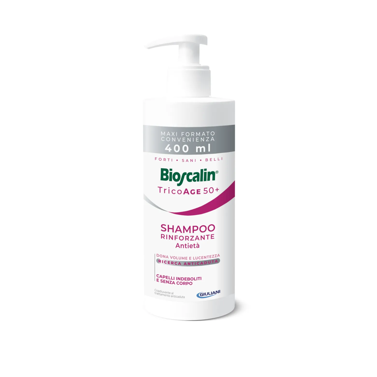 Bioscalin TricoAge 50+ Anti-Aging Strengthening Shampoo 400ml (13.52floz)