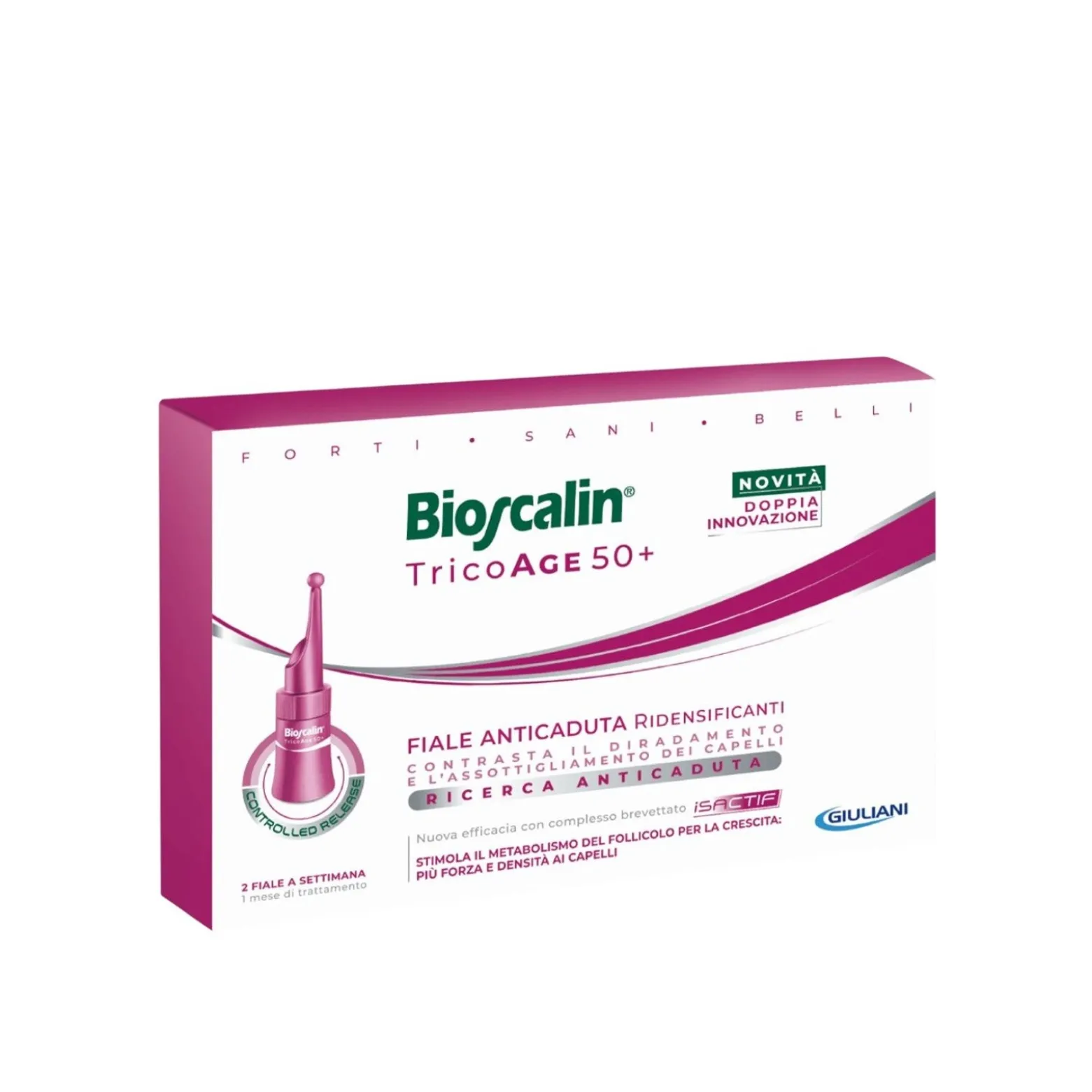 Bioscalin TricoAge 50+ Anti-Hair Loss Redensifying Vials 8x3.5ml (8x0.12floz)