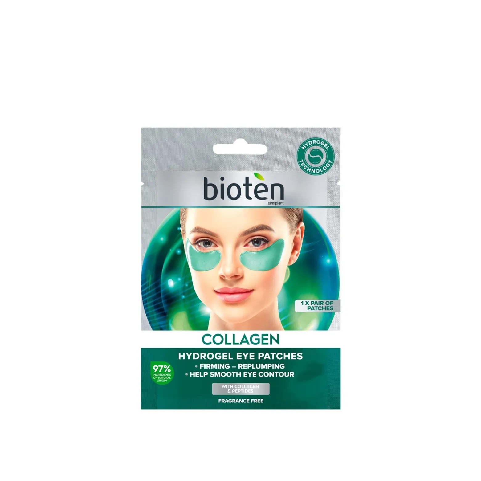 bioten Collagen Hydrogel Eye Patches x1 Pair