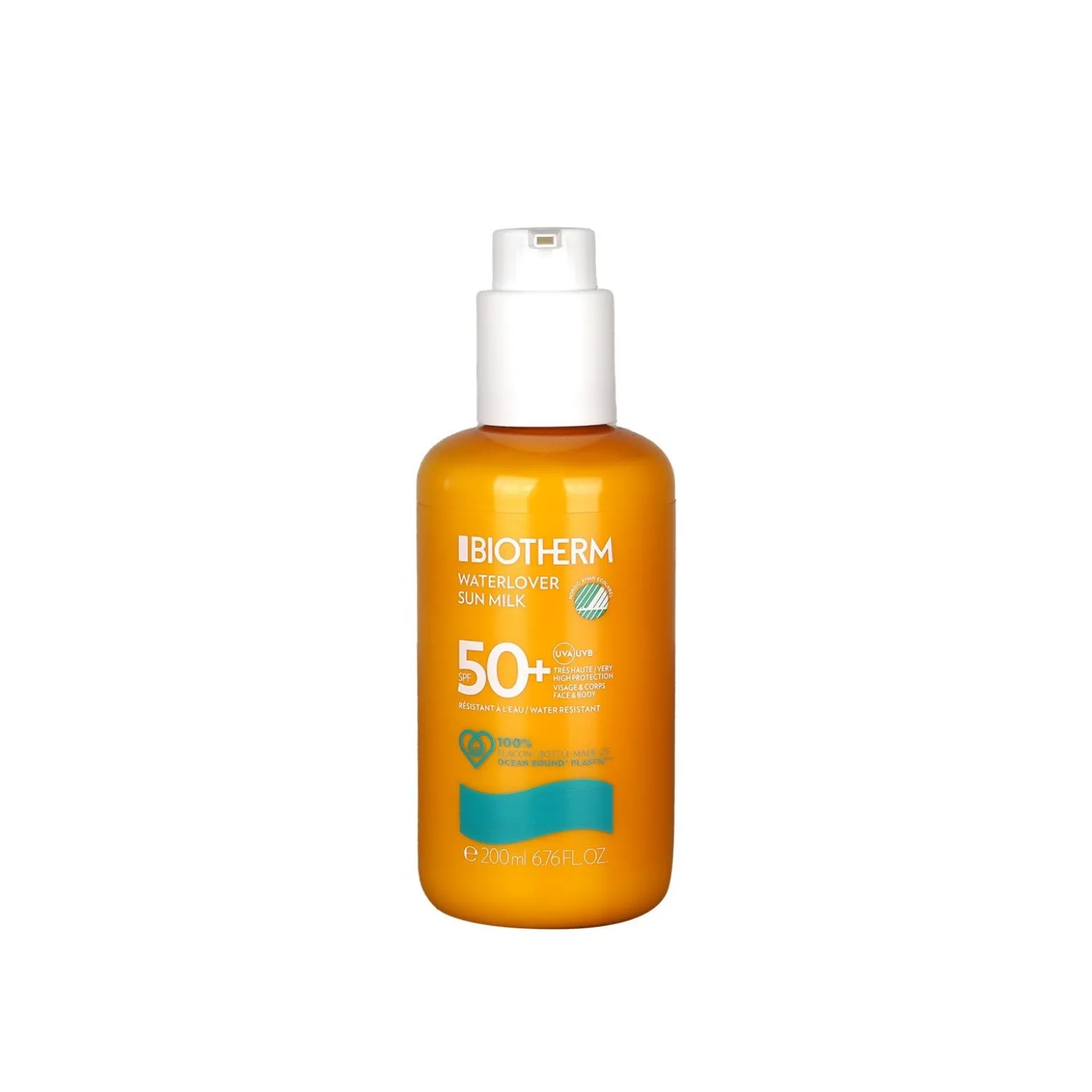 Biotherm Waterlover Sun Milk SPF50+ 200ml (6.76floz)