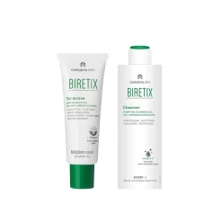 Biretix Anti-Blemish Tri-Active Gel + Cleanser Routine (1.69floz + 6.76floz)