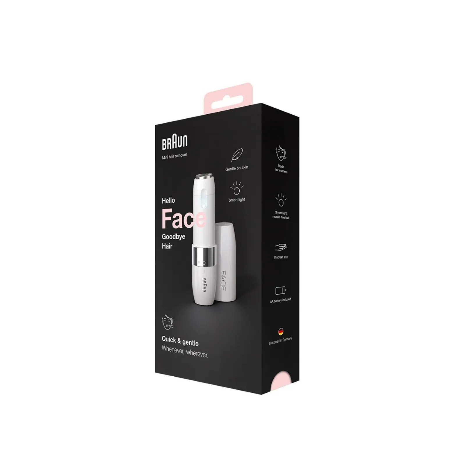 Braun Face Mini Hair Remover FS1000 with Smartlight
