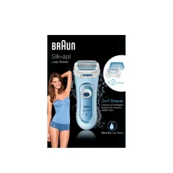 Braun Silk-Épil Lady Shaver 3-In-1 Wet & Dry LS 5160