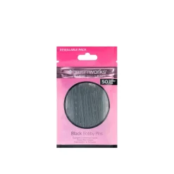 Brushworks Bobby Pins Black x50