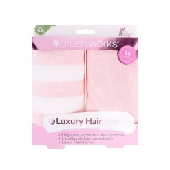 Brushworks HD Luxury Hair Towels x2